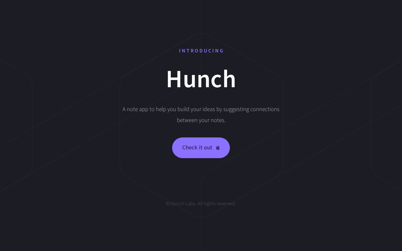 Carrd profile picture for @hunch